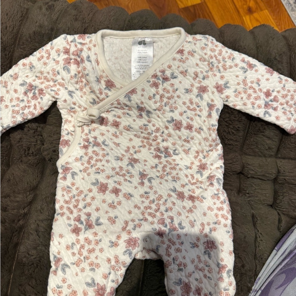 Floral Baby Onesie